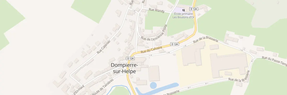 Plan du 1 Le Village à Dompierre-sur-Helpe