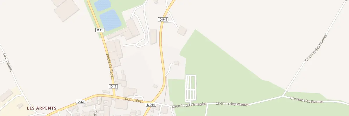 Plan du 310 Le Couroy à Joux-la-Ville
