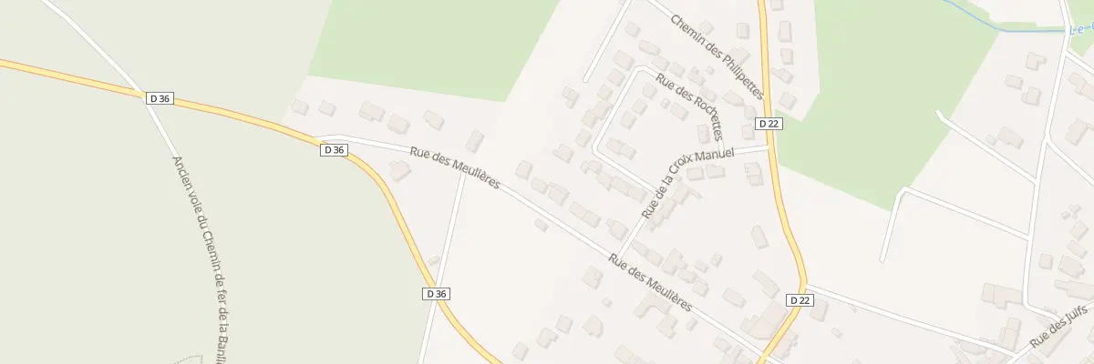 Plan du 38 Rue des Meulieres à Saint-Martin-d’Ablois