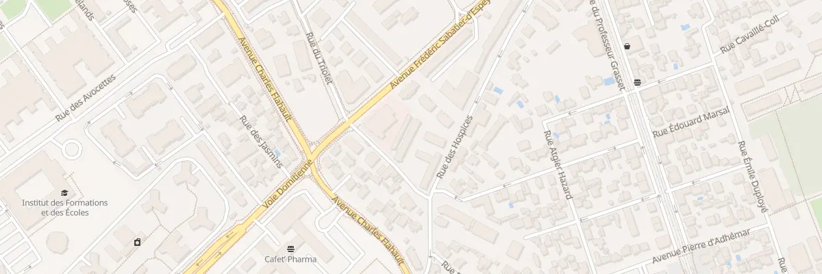 Plan du 58 Rue du Triolet à Montpellier