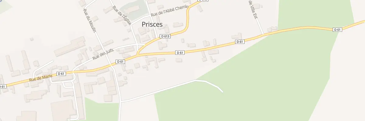 Plan du 2 Rue de Verdun à Prisces