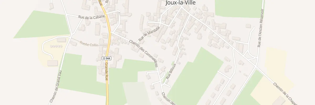 Plan du 7 Che des Commetières à Joux-la-Ville