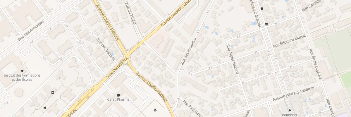 Plan du 28 Rue du Triolet à Montpellier