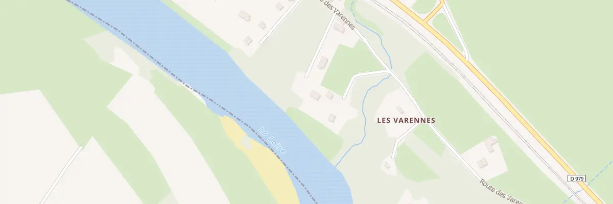 Plan du 26 Rte des Varennes à Saint-Agnan