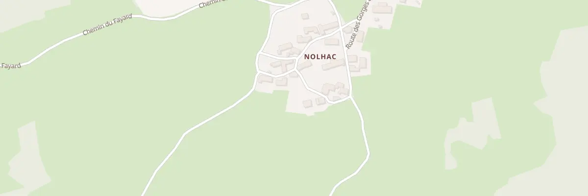Plan du 5208 Nolhac à Saint-Pierre-du-Champ