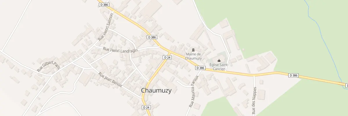 Plan du 1 Rue Andre Beuvelet à Chaumuzy