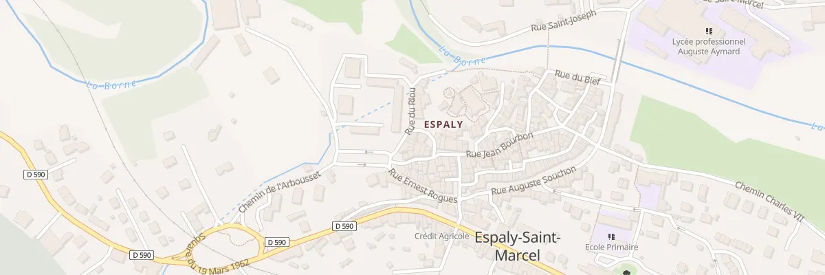 Plan du 2 Rue de l’Entonnoir à Espaly-Saint-Marcel