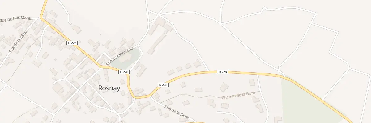 Plan du 15 Rue des Pres Lieux à Rosnay