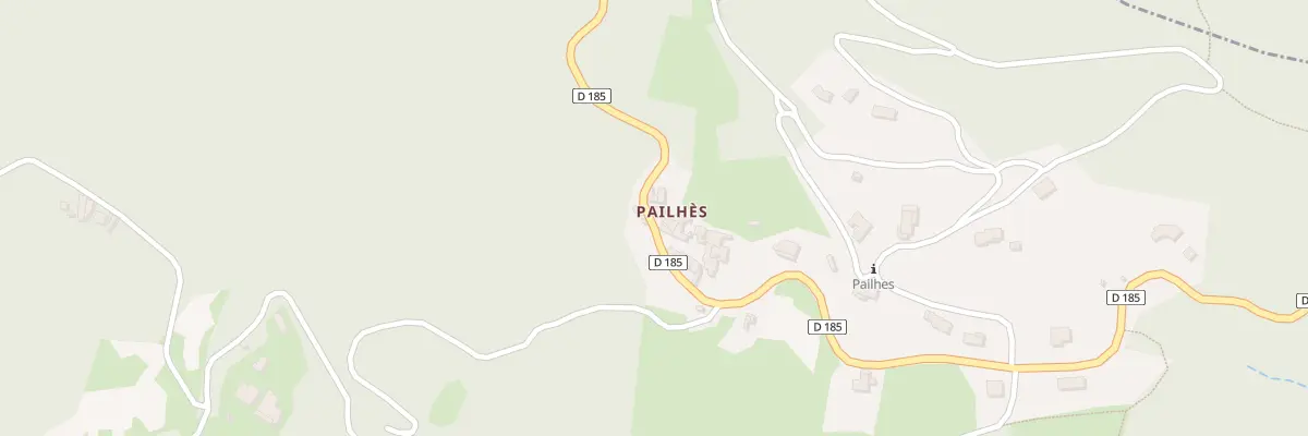 Plan du 5220 Pailhes à Monoblet