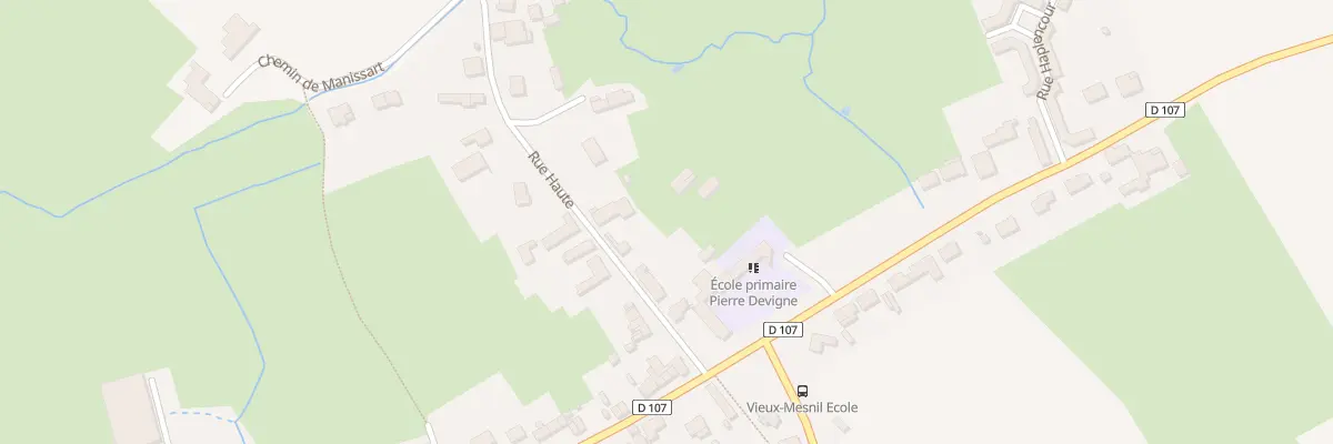 Plan du 4B Rue Haute à Vieux-Mesnil