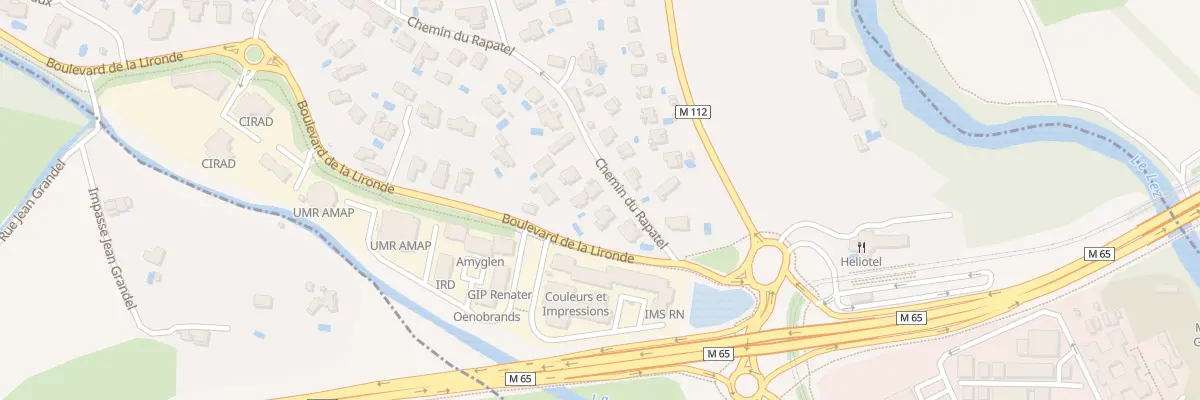 Plan du 26 Che du Rapatel à Montferrier-sur-Lez