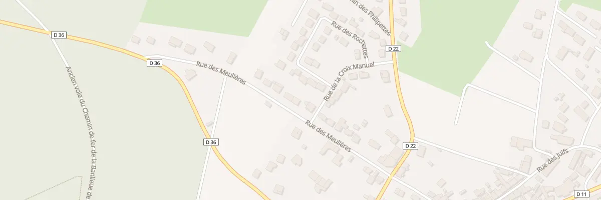 Plan du 32 Rue des Meulieres à Saint-Martin-d’Ablois