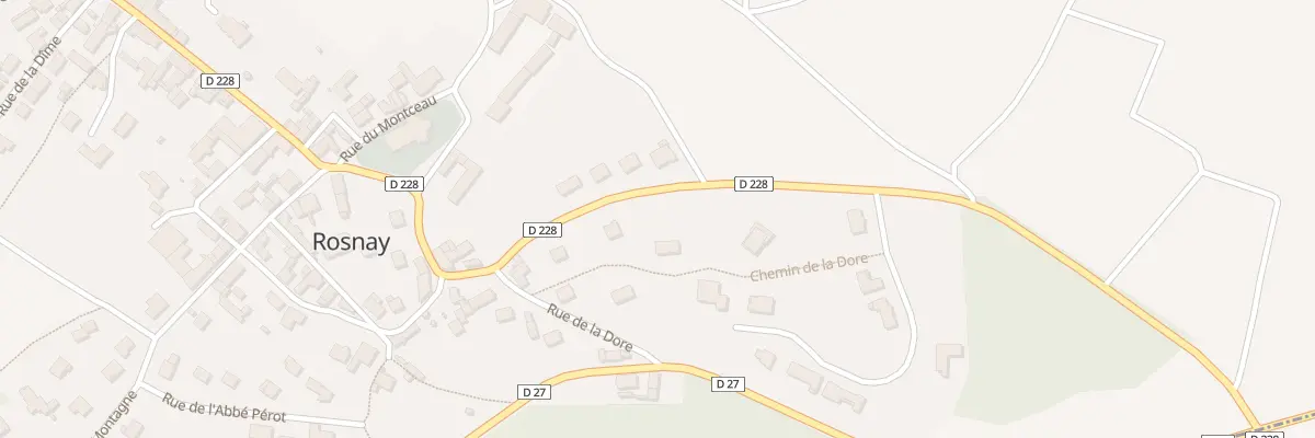 Plan du 20 Rue des Pres Lieux à Rosnay