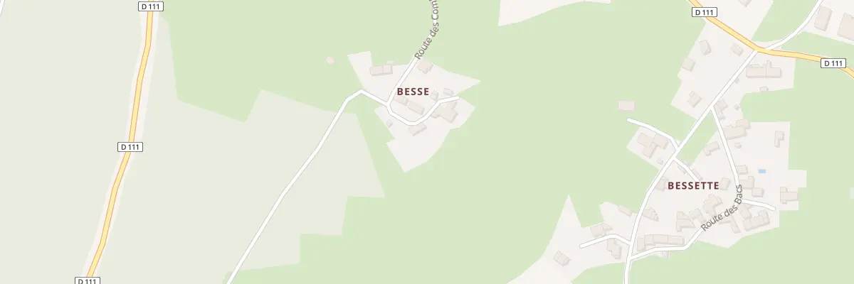 Plan du 5006 Besse à Sauvessanges