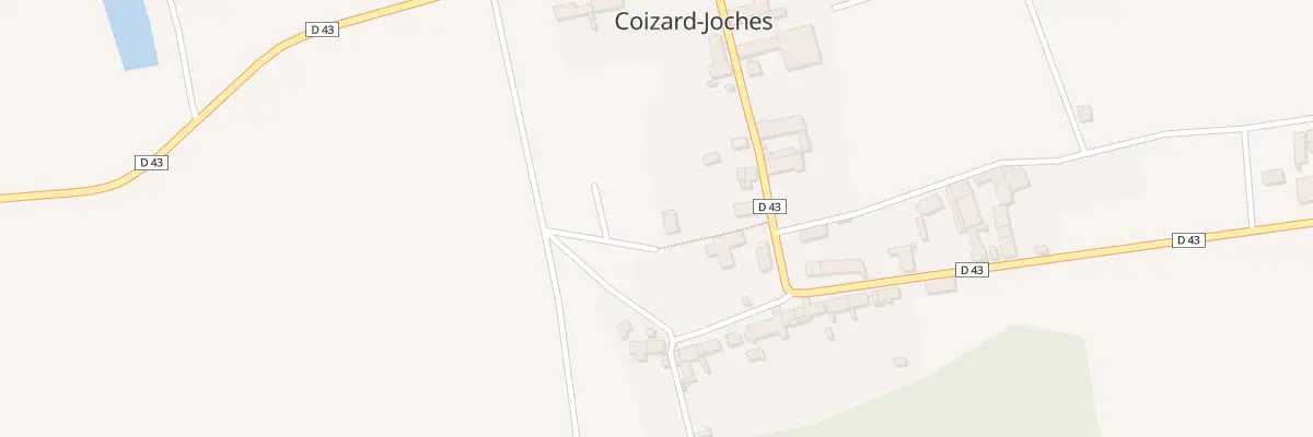Plan du 1 Rue Saint Andre à Coizard-Joches