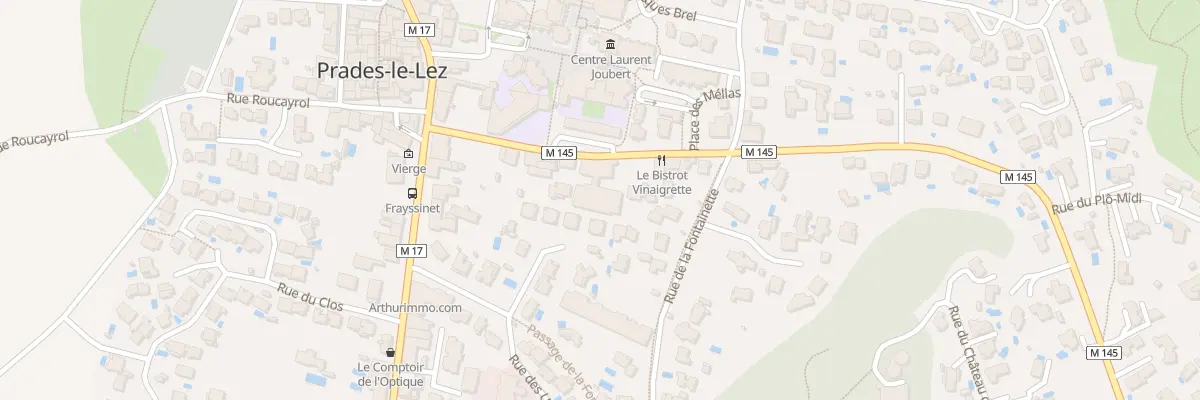 Plan du 140 Rue de la Ducque à Prades-le-Lez