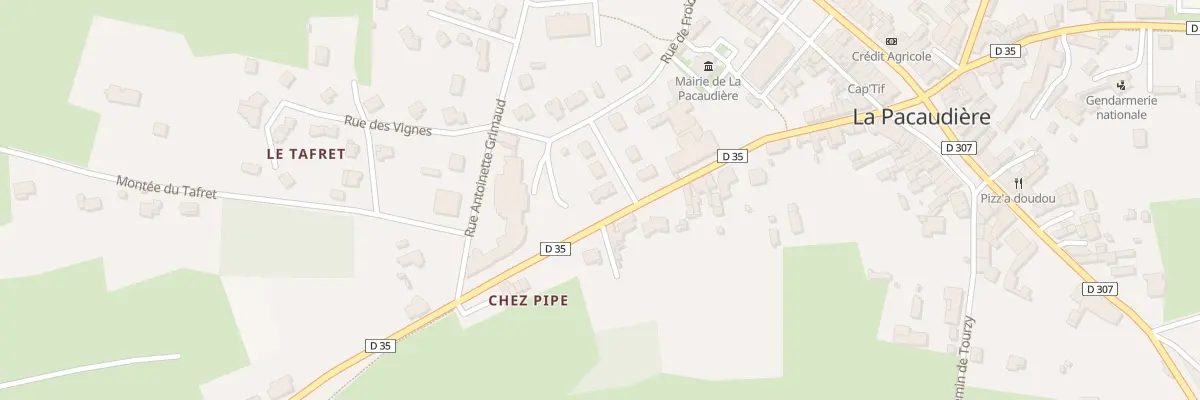 Plan du 19 Rue Théophile Thévenet à La Pacaudière