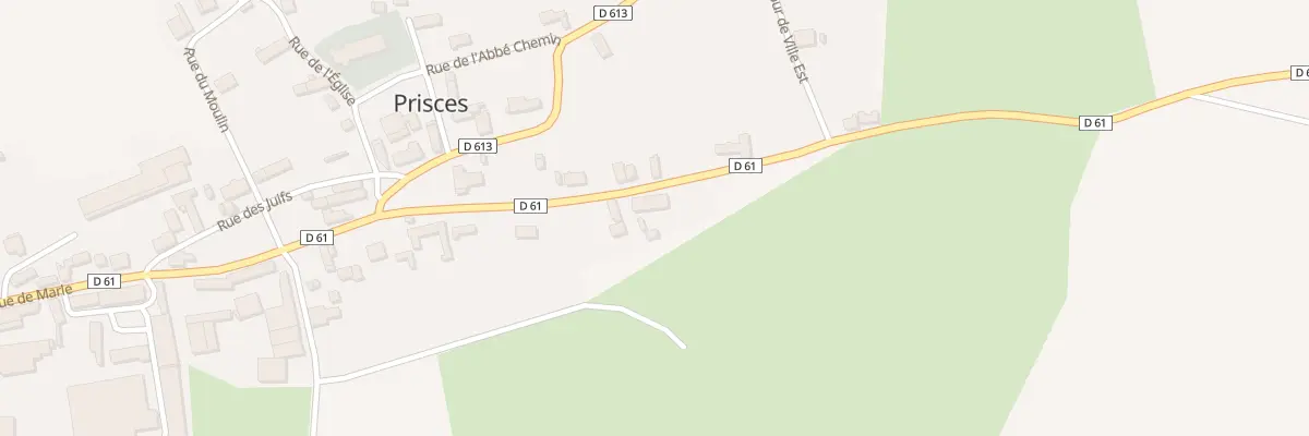 Plan du 6 Rue de Verdun à Prisces