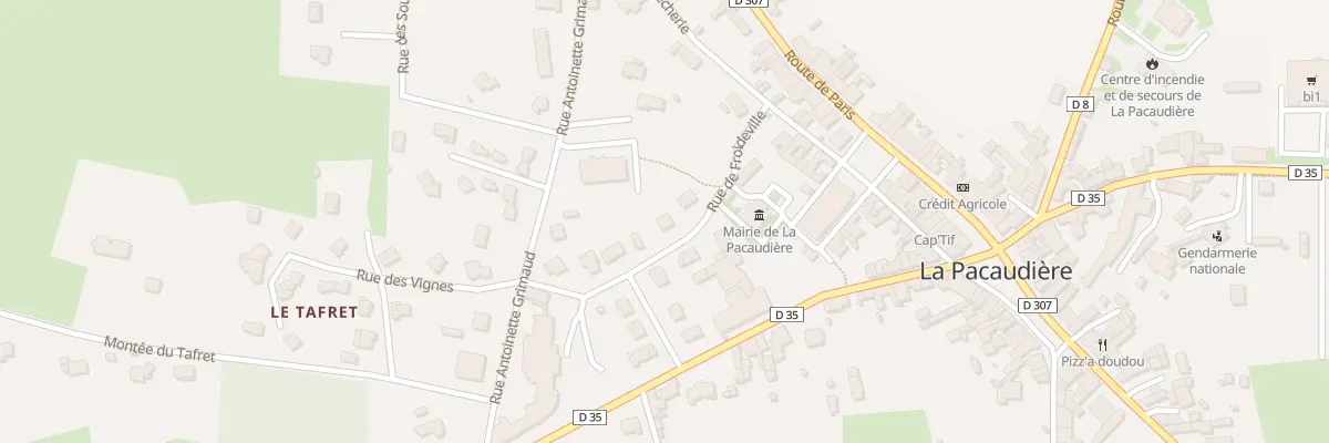 Plan du 122 Rue de Froideville à La Pacaudière