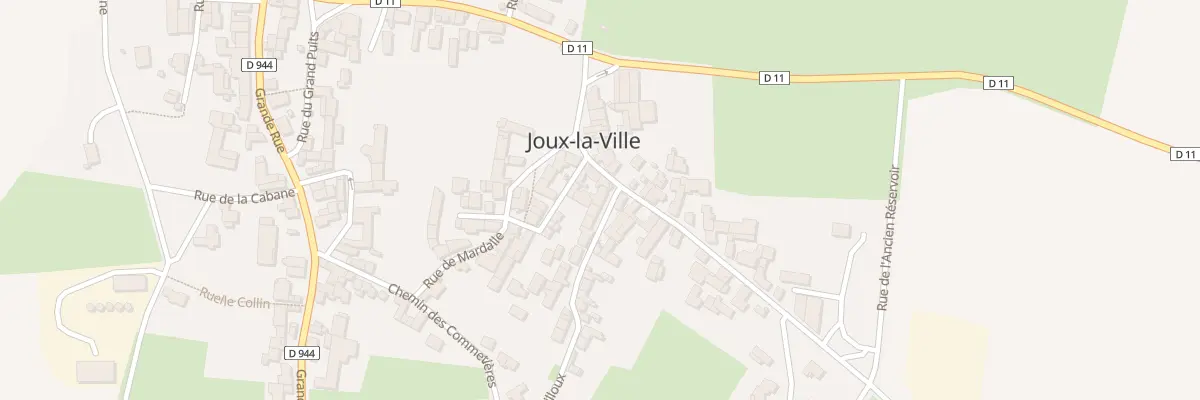 Plan du 2 Rue Billoux à Joux-la-Ville