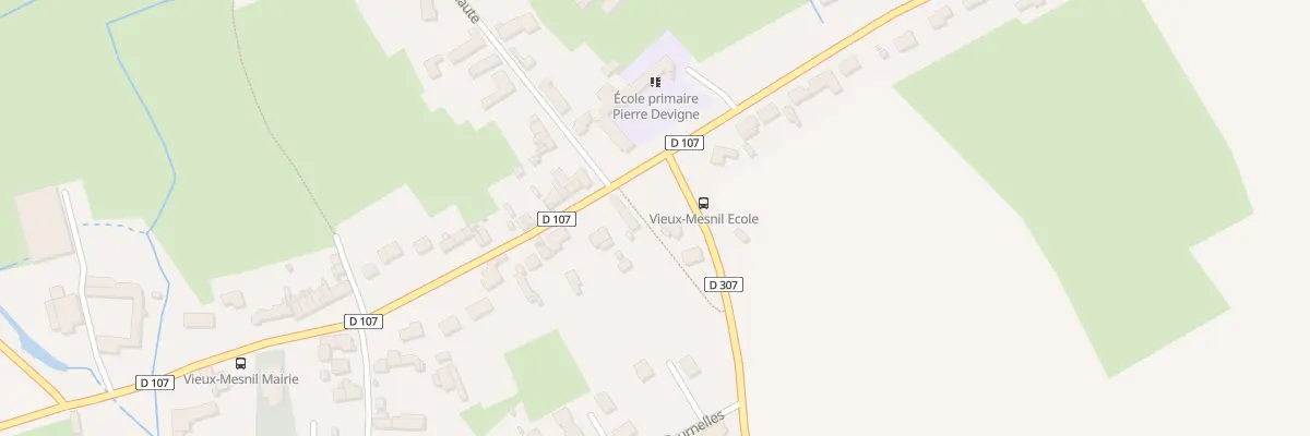 Plan du 2 Rte de l’Aqueduc à Vieux-Mesnil