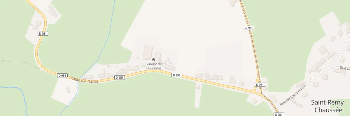 Plan du 1135 Rte d’Avesnes à Monceau-Saint-Waast