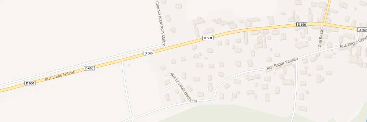 Plan du 33 Rue Louis Aubrat à Fontvannes