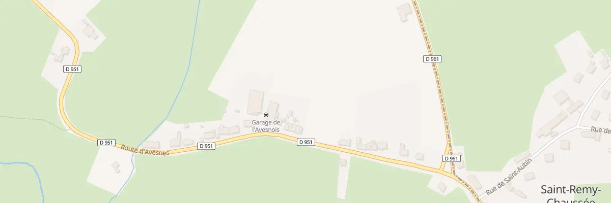 Plan du 1119 Rte d’Avesnes à Monceau-Saint-Waast