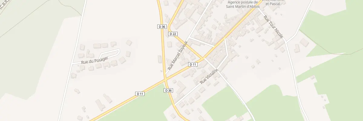 Plan du 95 Rue Julien Ducos à Saint-Martin-d’Ablois