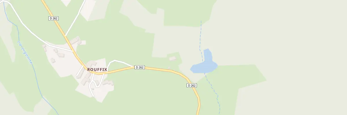 Plan du 5251 Rouffix à Églisolles