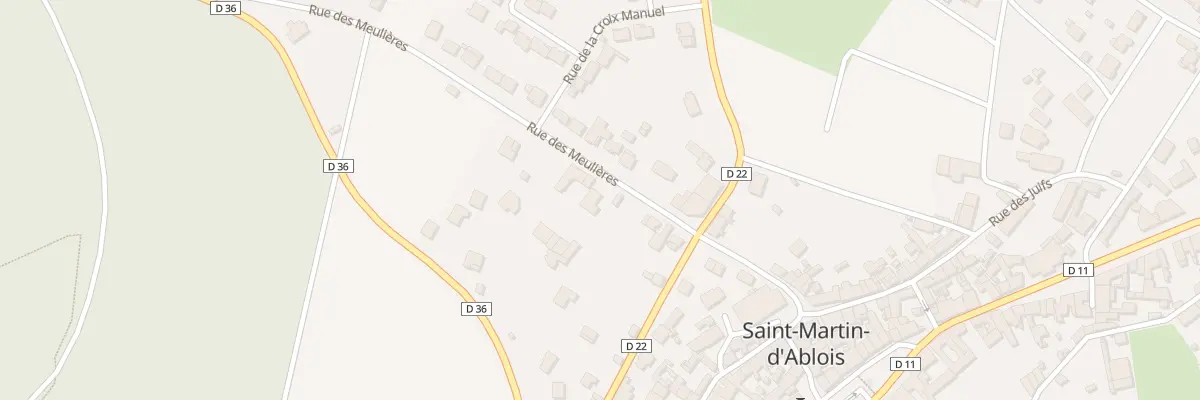 Plan du 9 Rue des Meulieres à Saint-Martin-d’Ablois