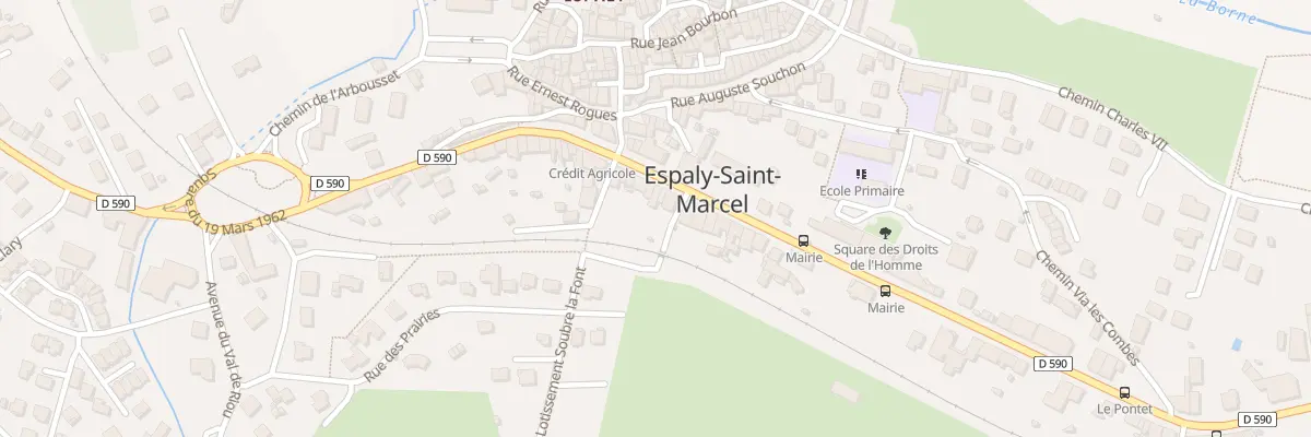 Plan du 12 Av de la Mairie à Espaly-Saint-Marcel
