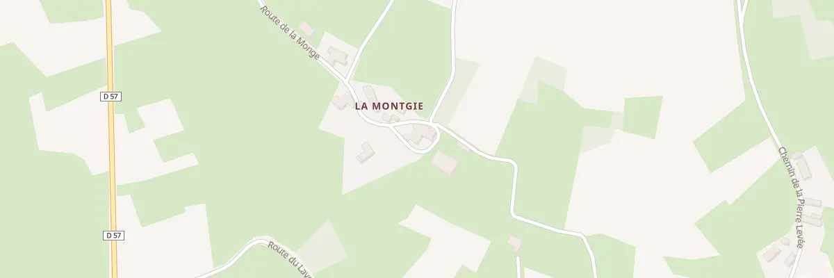 Plan du 5260 La Montgie à Sauvessanges