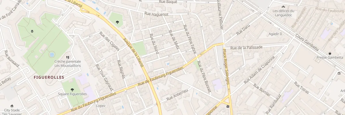 Plan du 3B Rue Saint Blaise à Montpellier