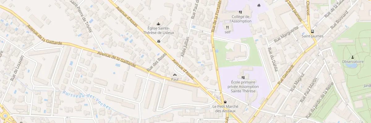 Plan du 32 Av d’Assas à Montpellier