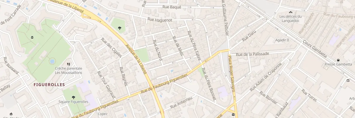 Plan du 12 Rue Saint Blaise à Montpellier