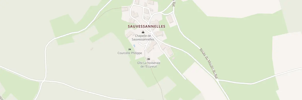 Plan du 5342 Sauvessanelles à Sauvessanges