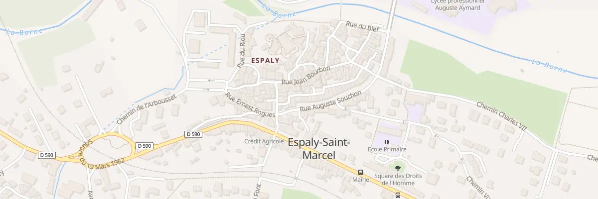 Plan du 7 Rue Auguste Souchon à Espaly-Saint-Marcel