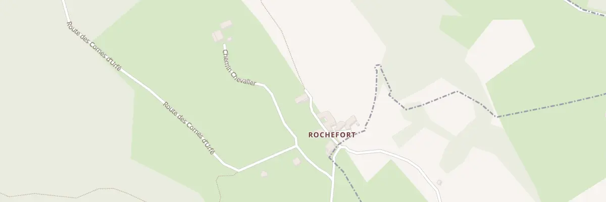 Plan du 5164 Rochefort à Champoly