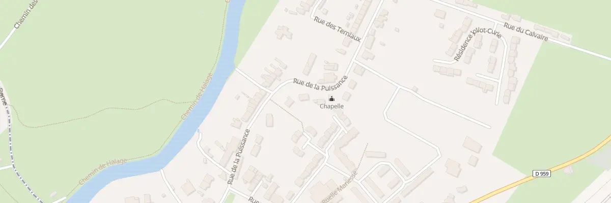Plan du 10 Rue de la Puissance à Bachant