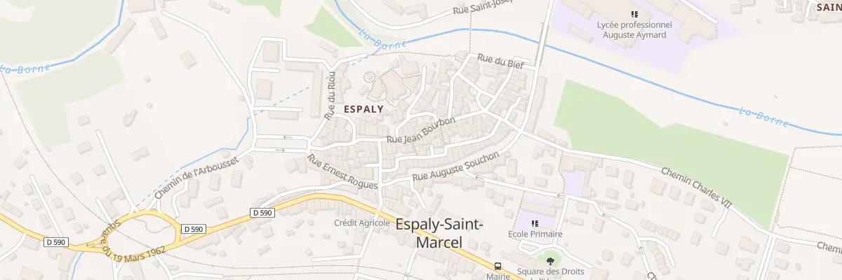 Plan du 16 Rue Jean de Bourbon à Espaly-Saint-Marcel