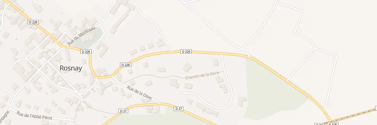 Plan du 22 Rue des Pres Lieux à Rosnay