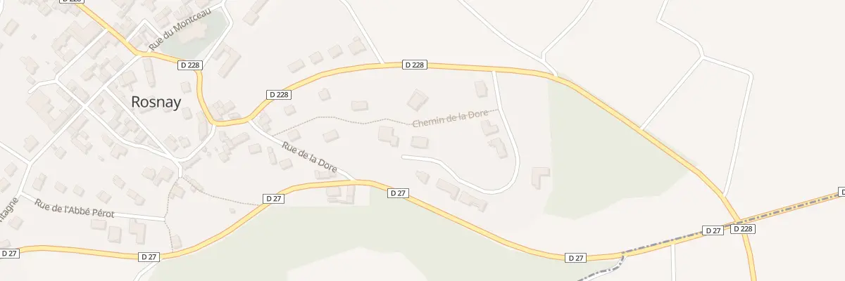 Plan du 9 Rue du Bois Jeanne à Rosnay