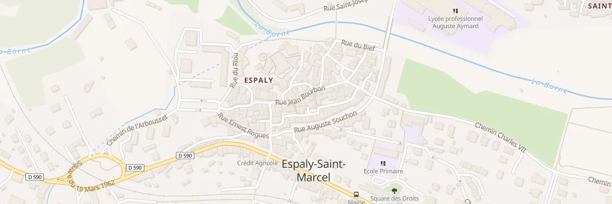 Plan du 14 Rue Jean de Bourbon à Espaly-Saint-Marcel