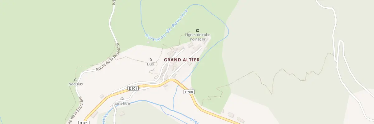Plan du 5053 Grand Altier à Altier