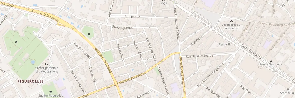 Plan du 4. Rue Saint Antoine à Montpellier