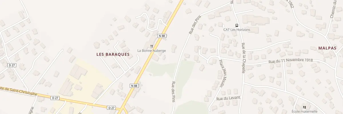 Plan du 14 Rue des Pins à Cussac-sur-Loire