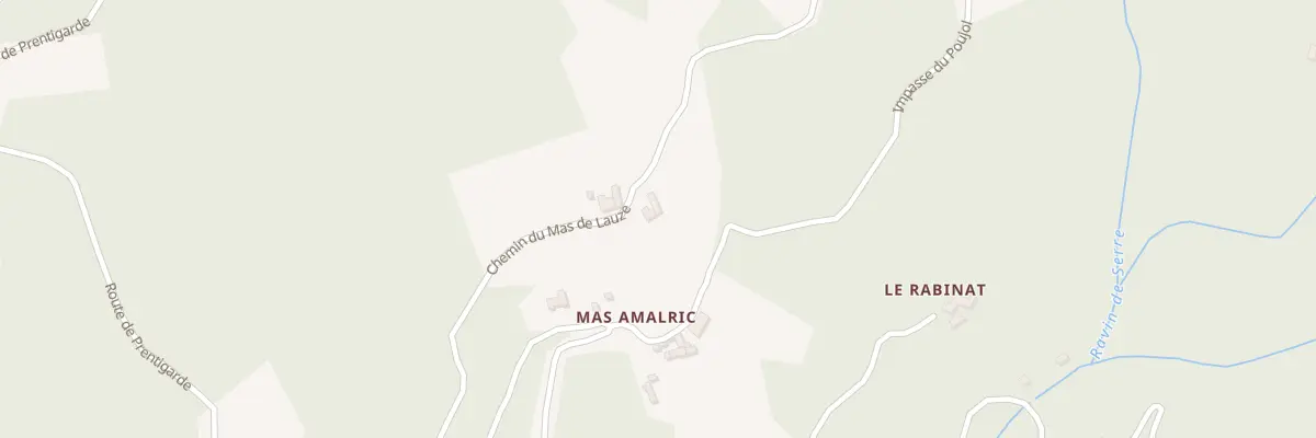 Plan du 5057 Le Mazalmaric à Saint-Étienne-Vallée-Française