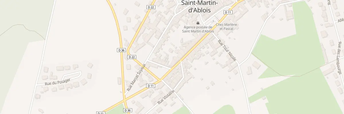 Plan du 83 Rue Julien Ducos à Saint-Martin-d’Ablois