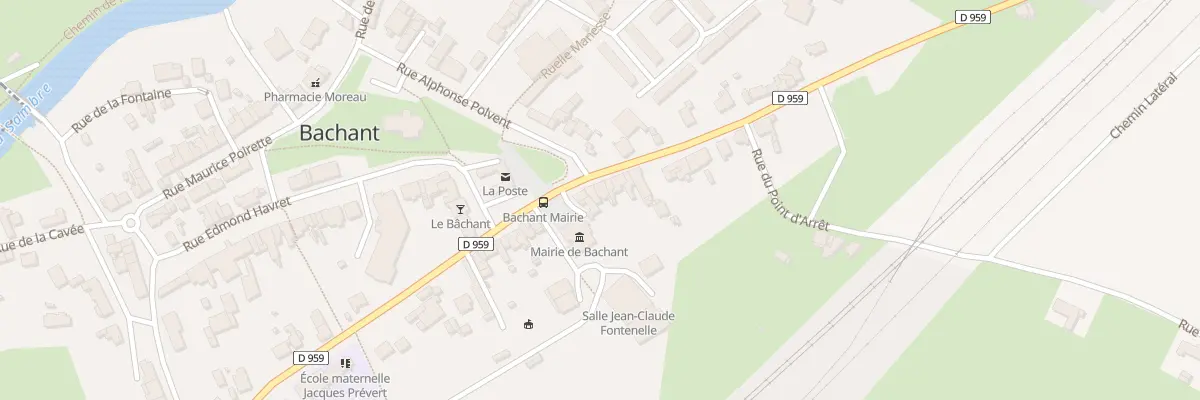 Plan du 142 Rue de Maubeuge à Bachant